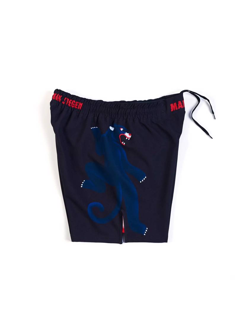 MANTO night out FIGHT SHORTS-black
